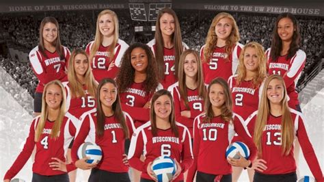 Wisconsin volleyball team leaked